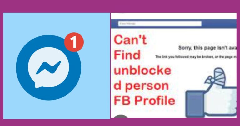 Why Can't You Find Someone You Unblocked on Facebook?