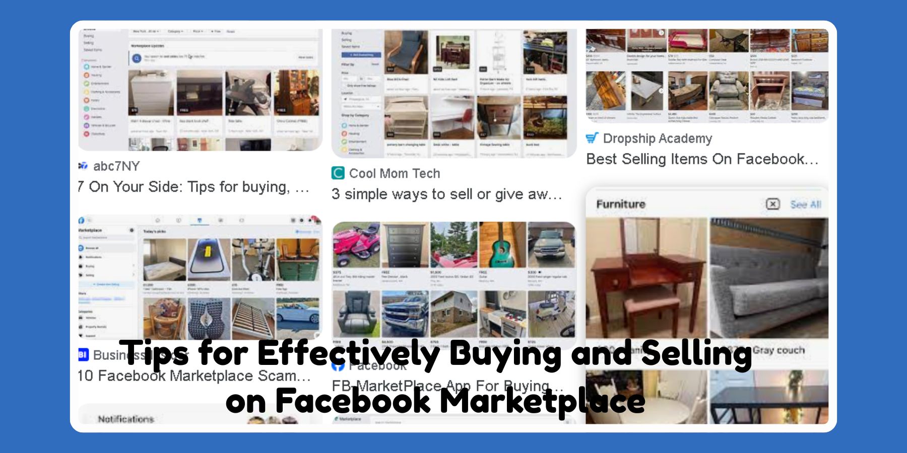 Tips for Effectively Buying and Selling on Facebook Marketplace