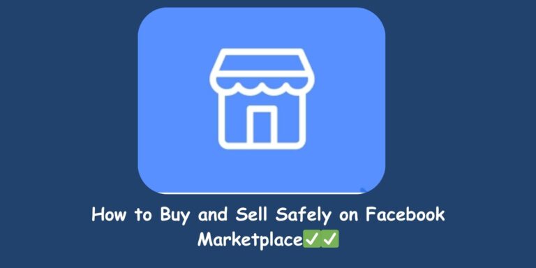 How to Buy and Sell Safely on Facebook Marketplace✅✅